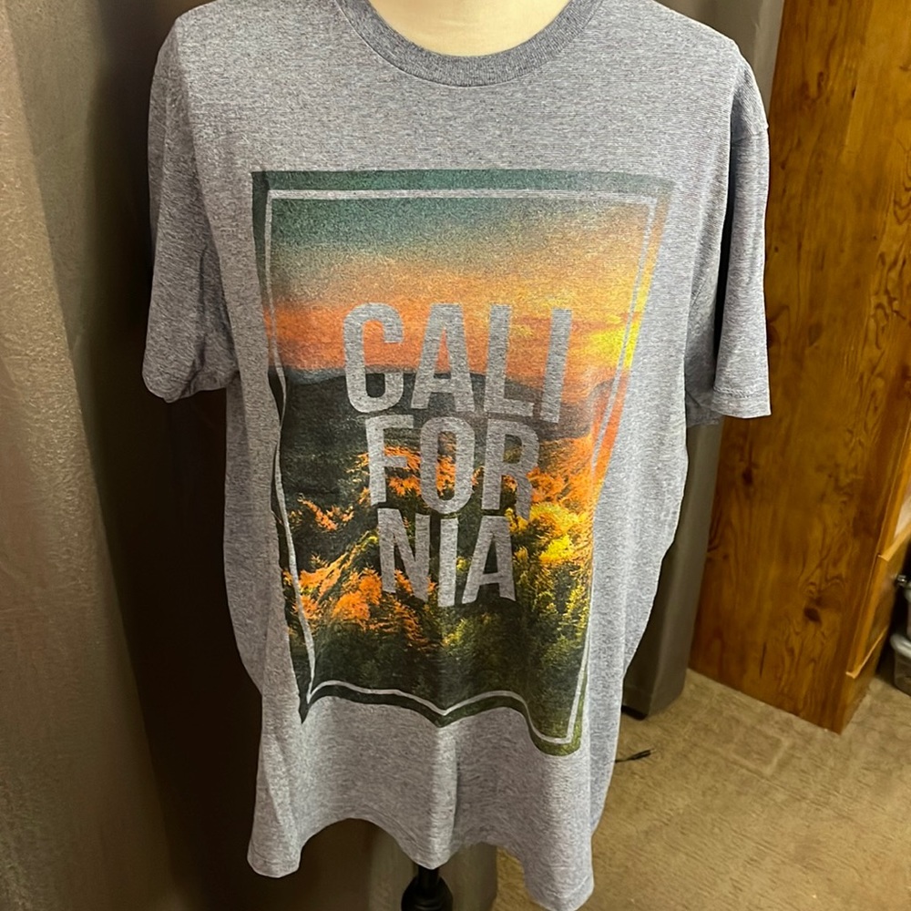 Division Short Sleeve Printed Tee - California